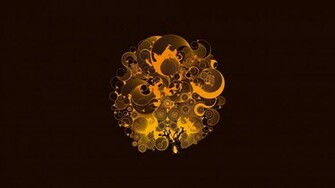 Swirly Shapes Wallpaper