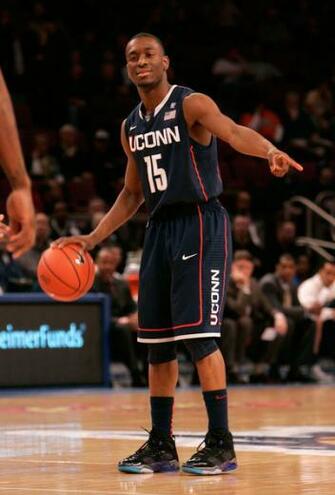 Kemba Walker Of The Connecticut Huskies Brings