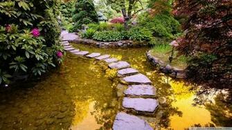 Garden Path Wallpaper
