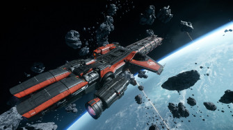 Asteroid Space Spaceship Star Citizen 4k Rare Gallery