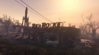Red Rocket From Fallout 4k Wallpaper