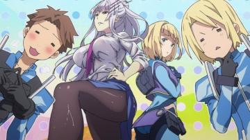 Heavy Object Anime Walls Crying Mecha