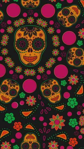 HD Phone Wallpaper On Day Of The Dead Dia De Los