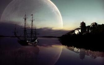 Asian Ship Desktop Wallpaper
