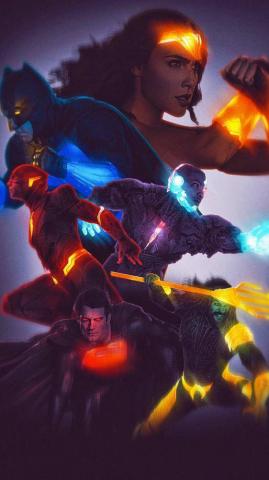 Dc Superheroes iPhone Wallpaper