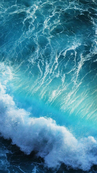 Blue iPhone Wallpaper