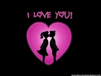 Cute Boy And Girls I Love You HD Wallpaper