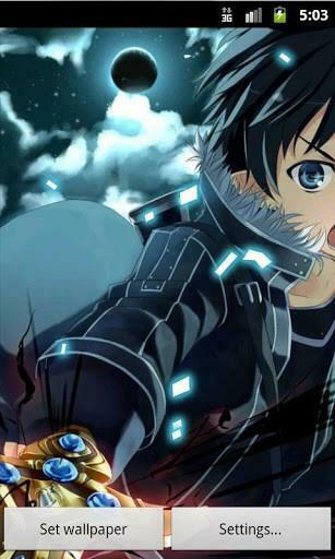 Kirito Wallpaper iPhone Bigger Lwp Sword