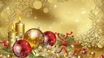 Christmas Ornaments Wallpaper