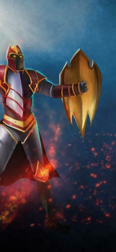 Davion The Dragon Knight Dota iPhone Xs Max