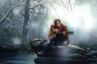 Ellie The Last Of Us Photomanipulation Wallpaper By Ghostlypianokeys
