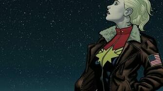 Captain Marvel Artwork Comics Wallpaper
