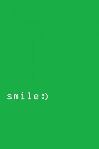 iPhone 4s Wallpaper Smile Green I Phone