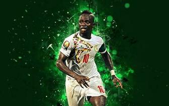Wallpaper 4k Sadio Mane Abstract Art Senegal National