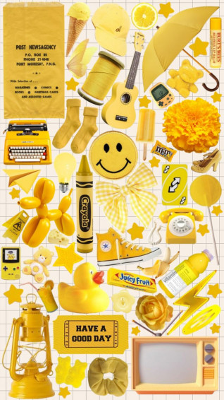 Yellow Wallpaper Vibes Yellowaesthetic Yellowcollage