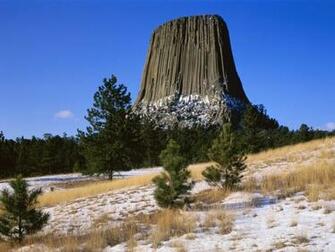 Wyoming Devil S Tower Desktop Wallpaper