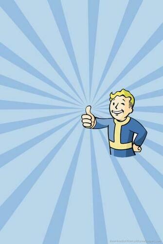 Pipboy Awesome Stripes Wallpaper For iPhone