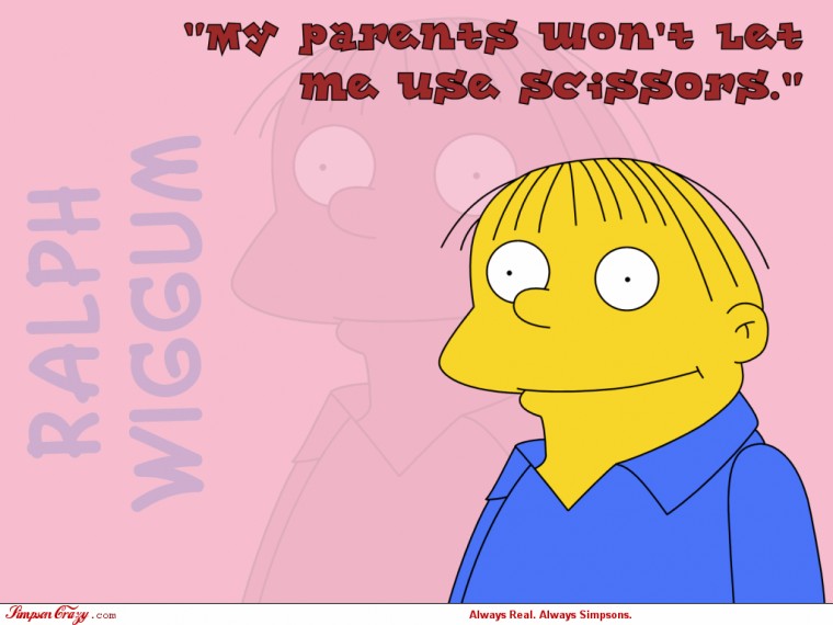 Simpsons Character Wallpaper Crazy