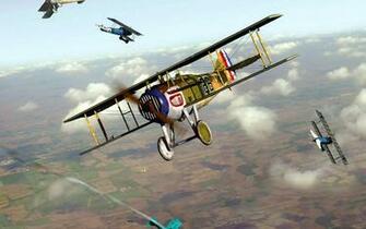 Ww1 Airplane Art Air Combat Desktop
