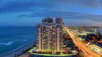 Atlantic City Nightlif HD Wallpaper Background Image
