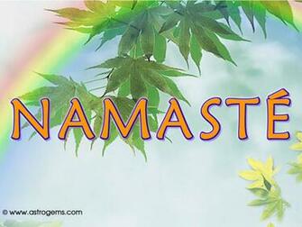 Namaste Wallpaper