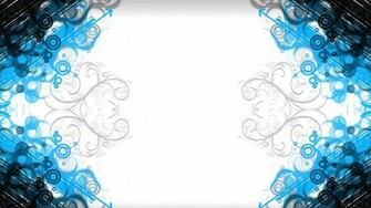 Abstract White Blue