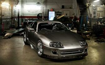 Garage In Gray Toyota Car Wallpaper