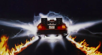 Delorean Time Machine Wallpaper