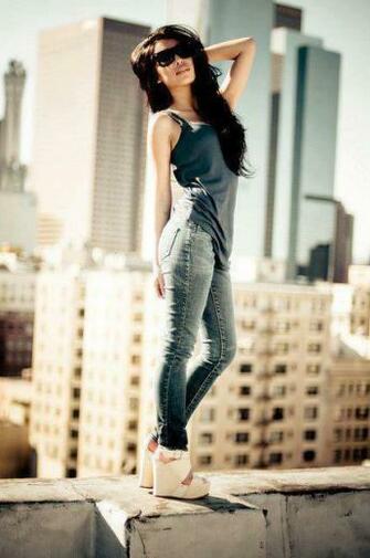 Stylish Girl Flirty With Attitude For Your Mobile
