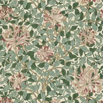 William Morris Co Compendium Ii Wallpaper Honeysuckle