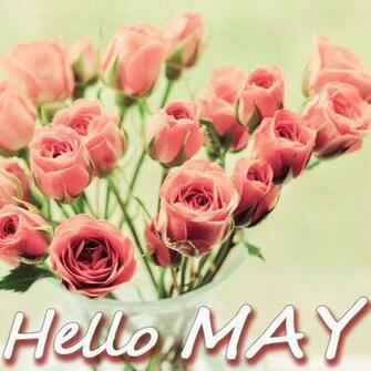 Group Of Hello To May Flowers Wallpaper We Heart It