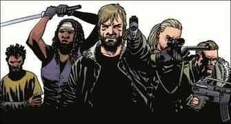 The Walking Dead Comic Book Wallpaper