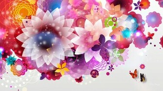 Bright Flower Wallpaper Beautiful Desktop