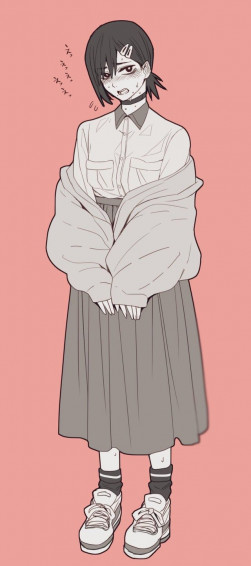 Casual Kobeni Chainsawman Character Design Inspiration