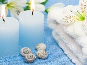 Candle Wallpaper Sunflower Spa Roses