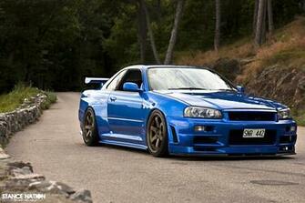 Nissan Skyline R34 Modified Wallpaper
