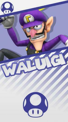 Waluigi Super Mario Phone Wallpaper By Mrthatkidalex24 Aidan S