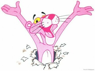 Pink Panther Bits And Pieces Wallpaper