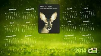 Vegan Calendar HD Wallpaper