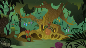 Background Zecora S Hut By Hawk9mm Deviantart
