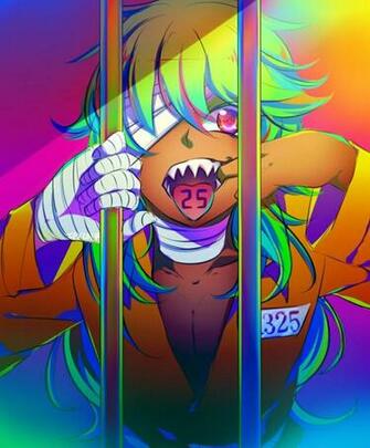 Best Image About Nanbaka Hair Down
