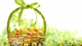 Easter Basket Idea HD Wallpaper Wallpaperfx