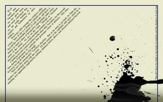 Ink Blot House Of Leaves Wallpaper Paper