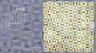 Quilt Calendar Computer Wallpaper June Books Beyond