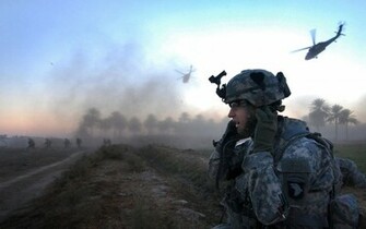 Military Soldier Us Infantry War Gun Weapon Wallpaper