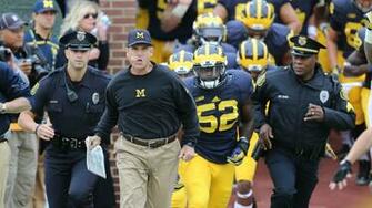 Jim Harbaugh S Michigan Homecoming Never Seen Anything Like It
