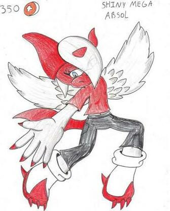 Shiny Mega Absol Bid Adopt Open By Lunarwolfsonikae