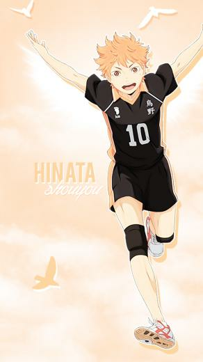 Kotoh Hinata Shouyou Phone Wallpaper As Requested