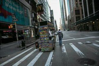 Coronavirus In Us Pictures Low Traffic Empty Grocery Store Shelves
