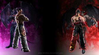 Devil Kazuya And Jin By Enter Theboss